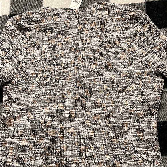 Dolan by Anthropologie Gray, White, Beige Knit Cardigan / Blazer Jacket size XS - Picture 14 of 16